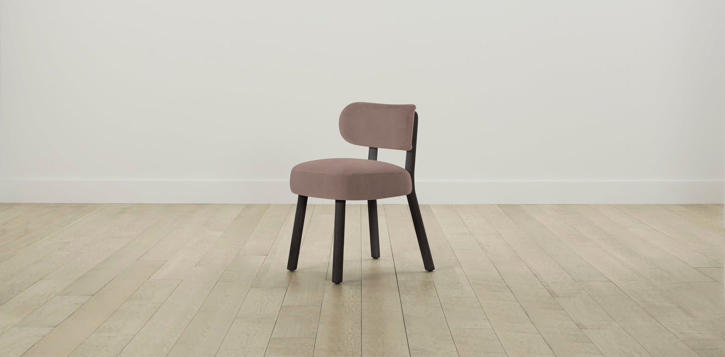 The Jane - Mohair Peony Dining Chair