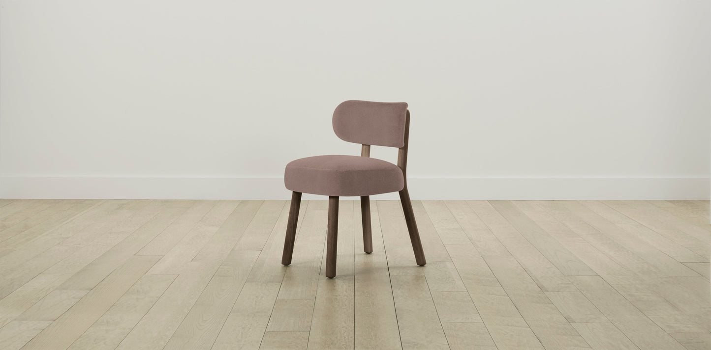 The Jane - Mohair Peony Dining Chair