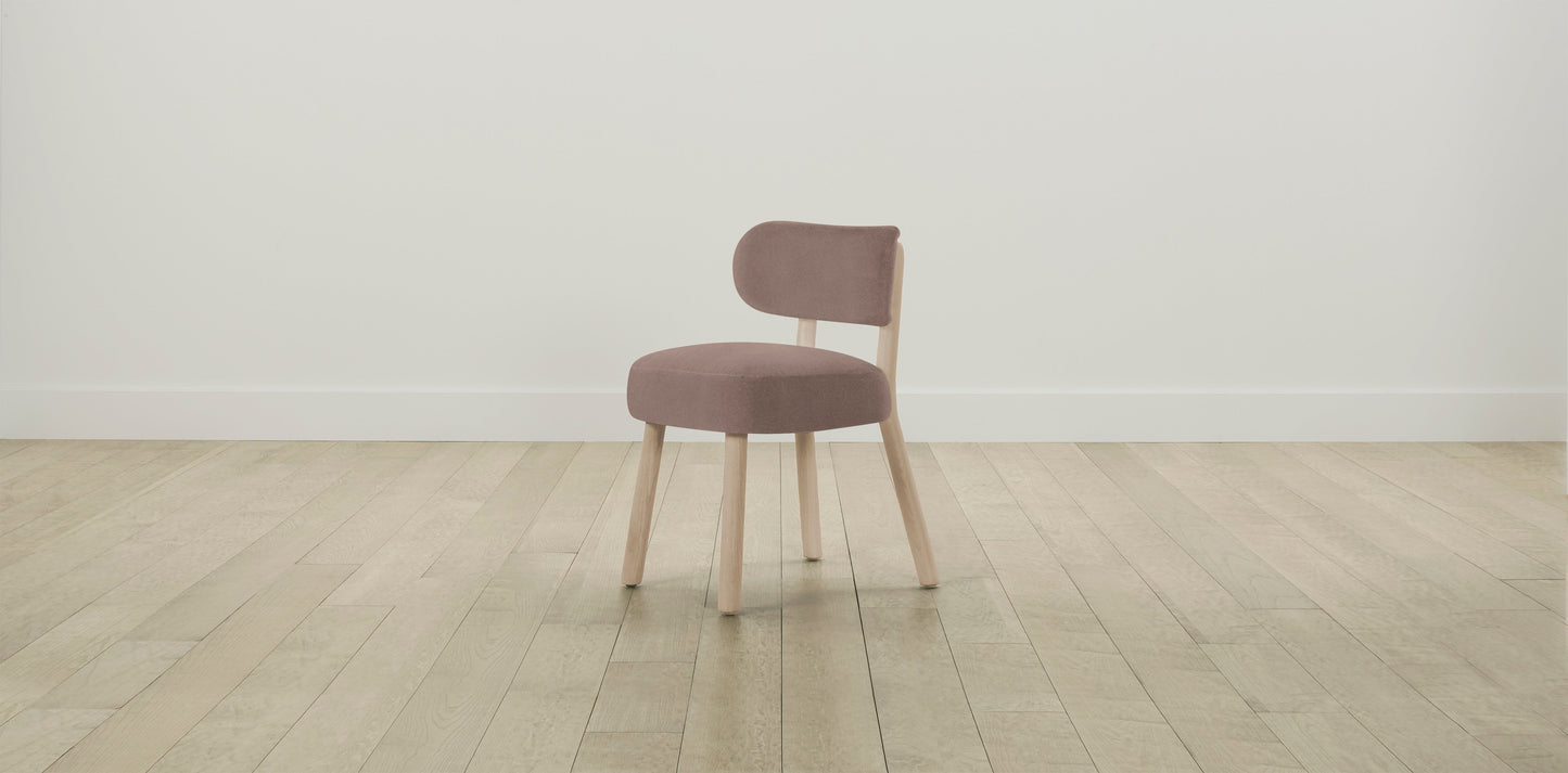 The Jane - Mohair Peony Dining Chair