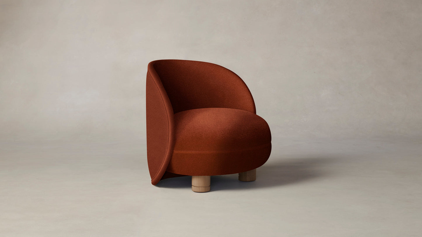 The Laight - Mohair Spice Chair