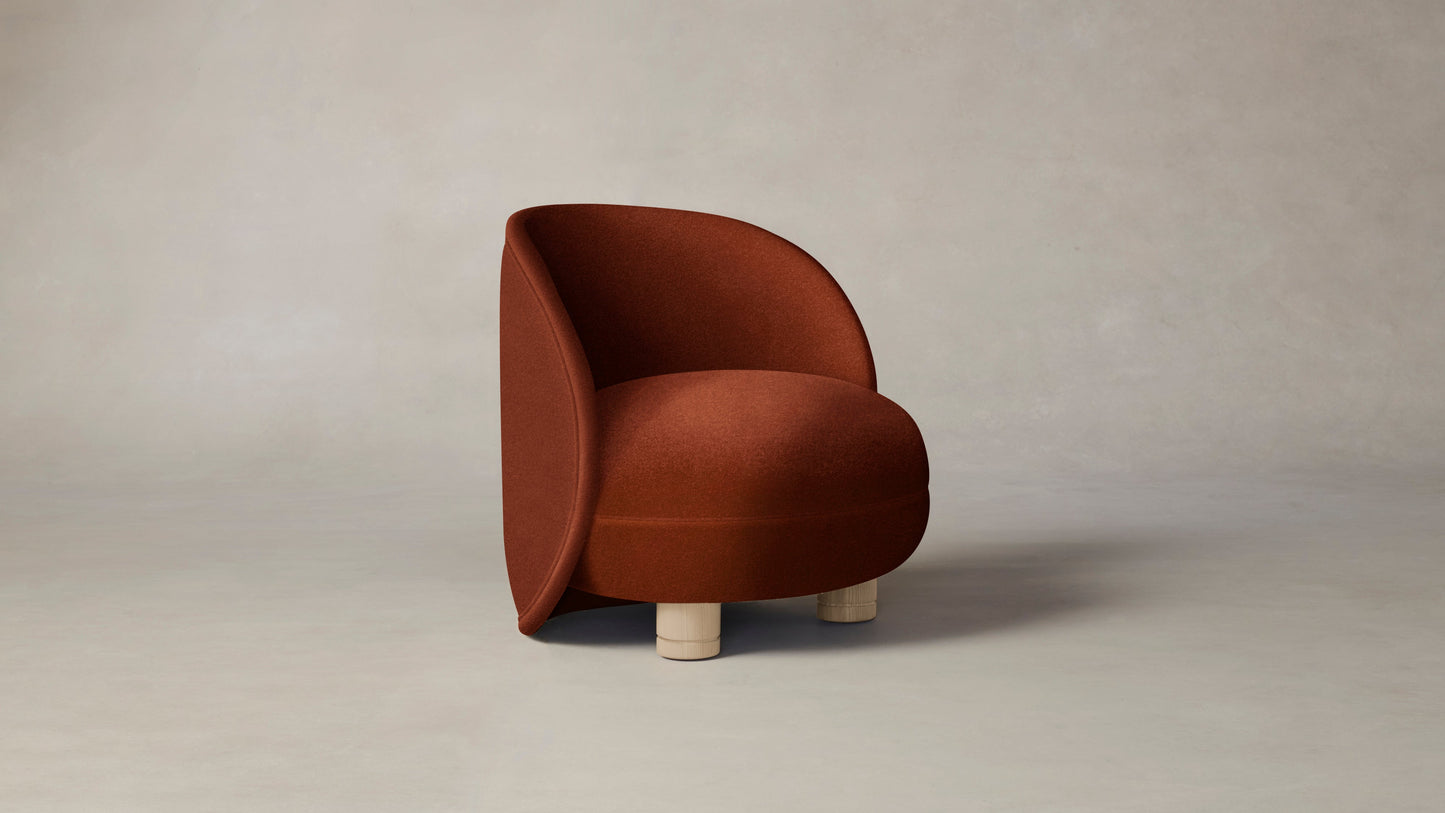 The Laight - Mohair Spice Chair