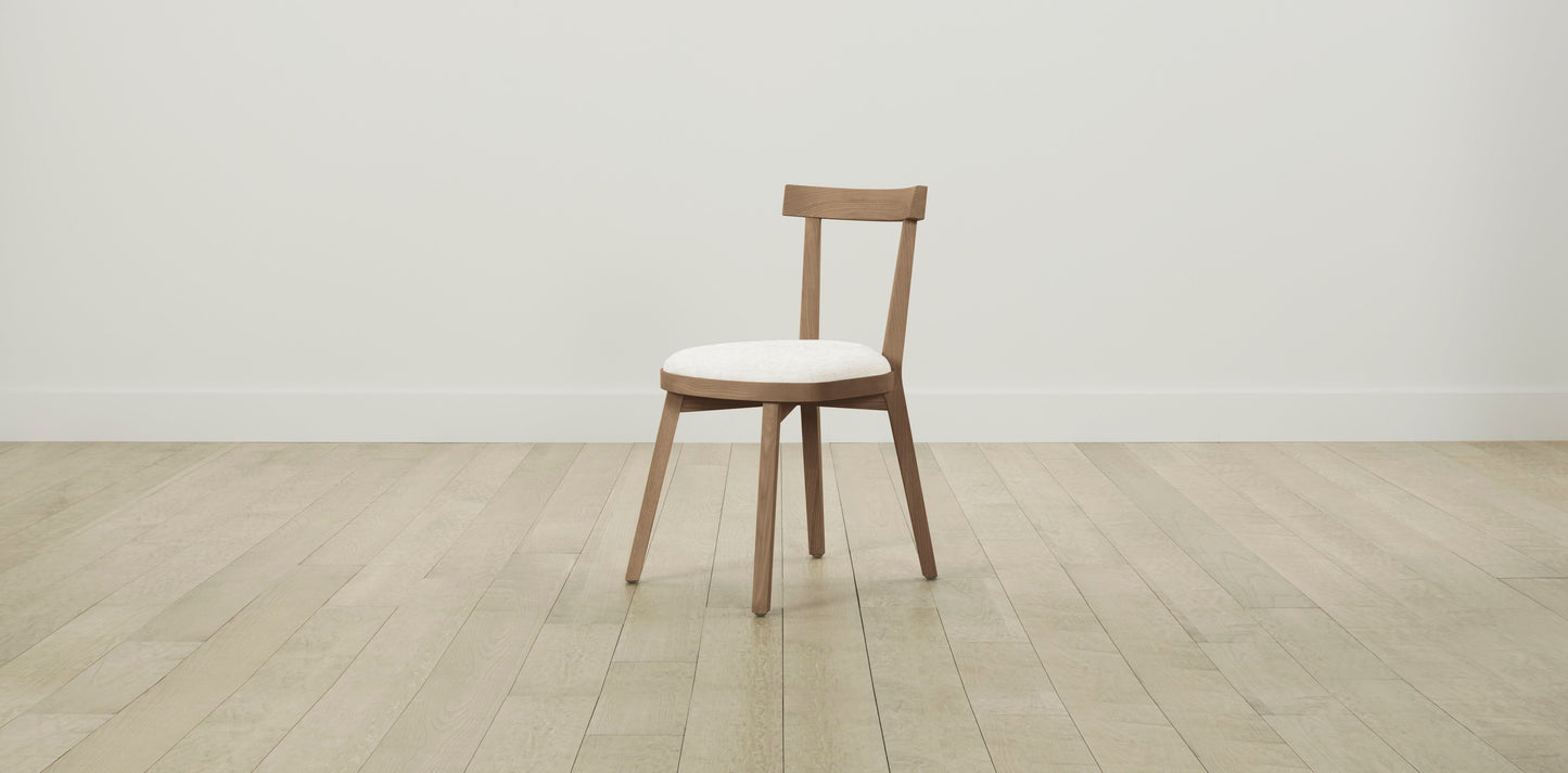 The Allen  - Performance Chenille Alabaster Dining Chair