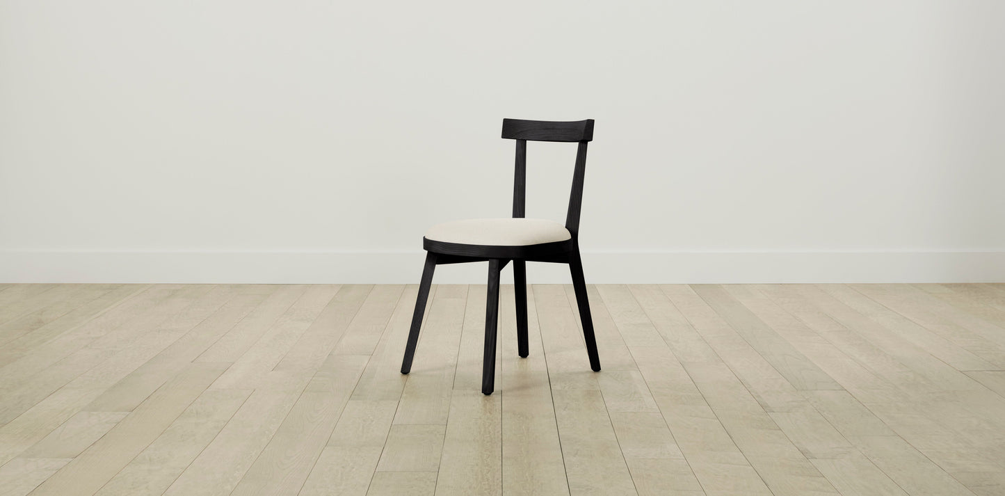 The Allen  - Performance Linen Creme Dining Chair