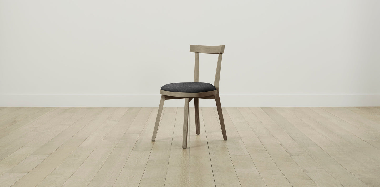 The Allen  - Performance Tweed Char Dining Chair