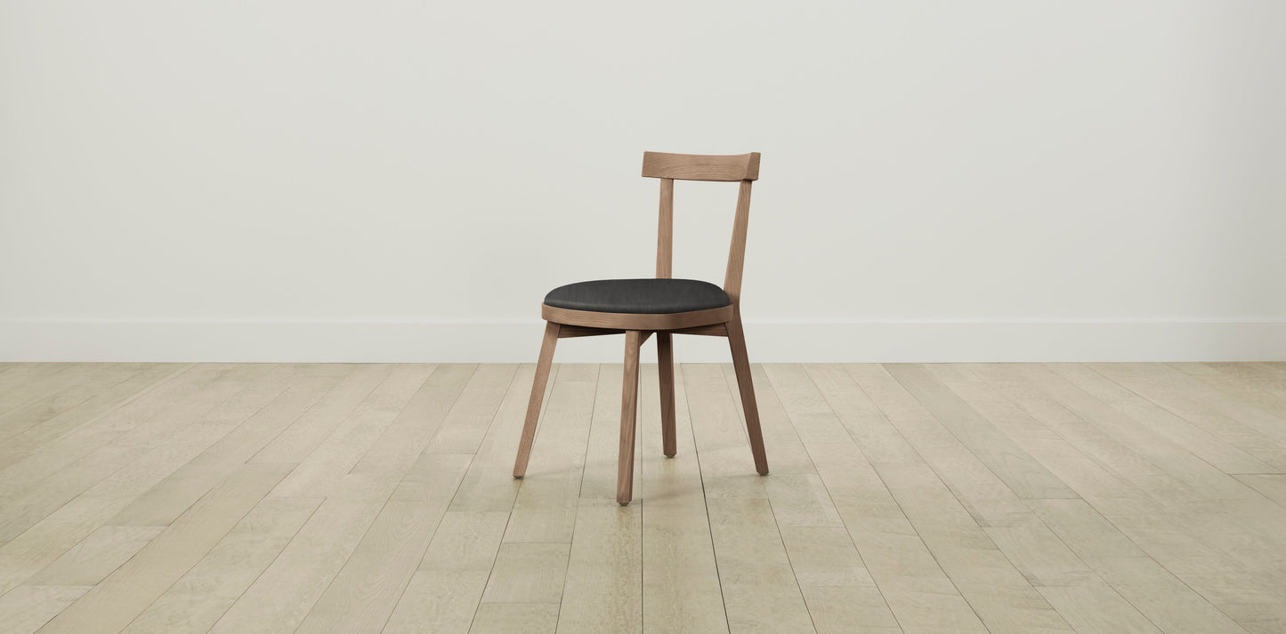 The Allen  - Tuscan Leather Seal Dining Chair