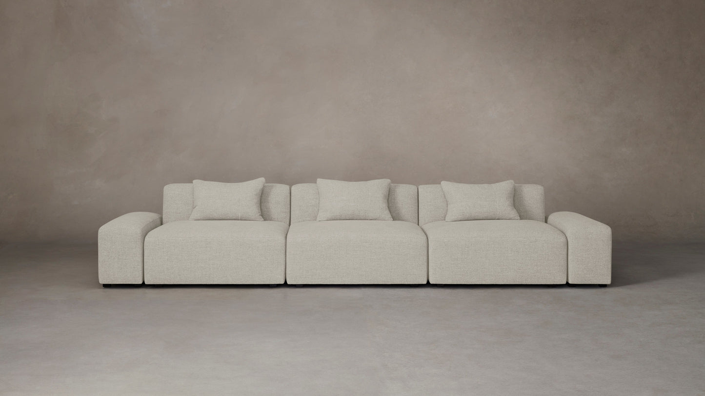 The Breuer Modular  - Belgian Linen Alder Sofa