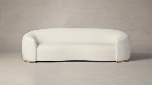 The Chelsea  - Italian Bouclé White Sofa