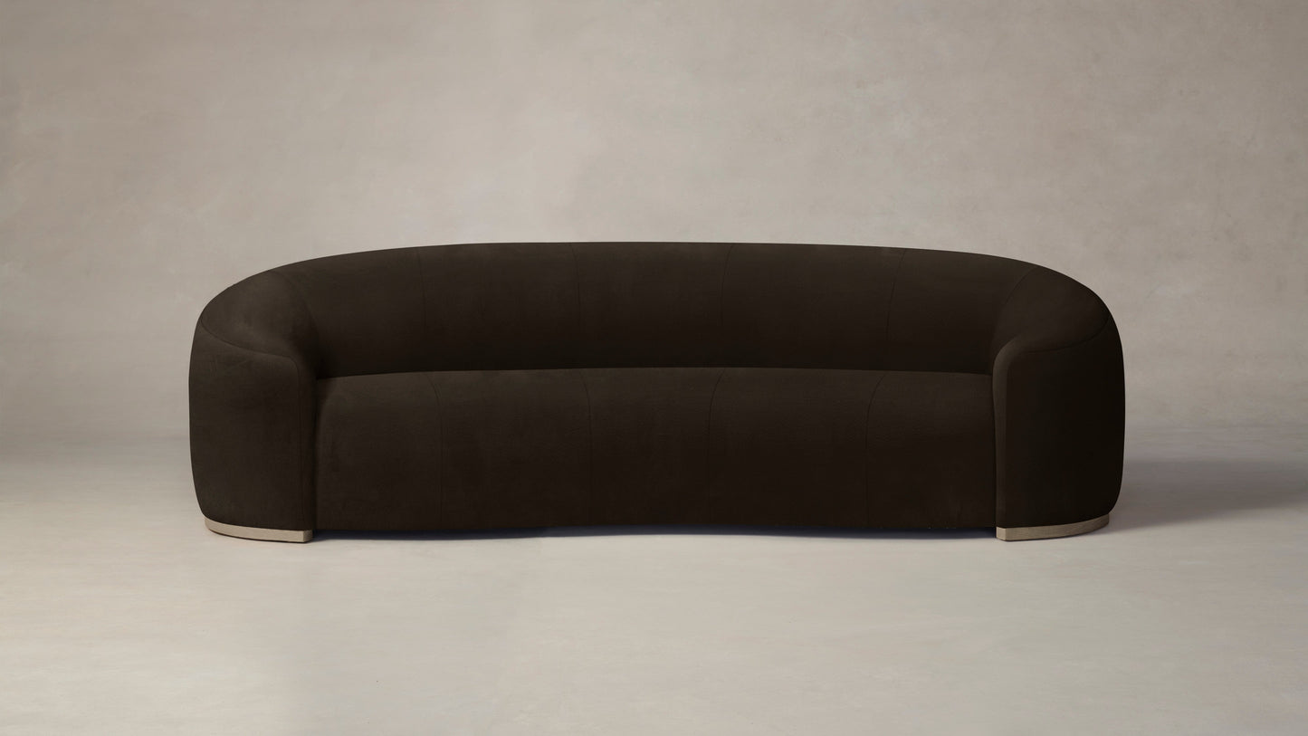 The Chelsea  - Nubuck Leather Espresso Sofa