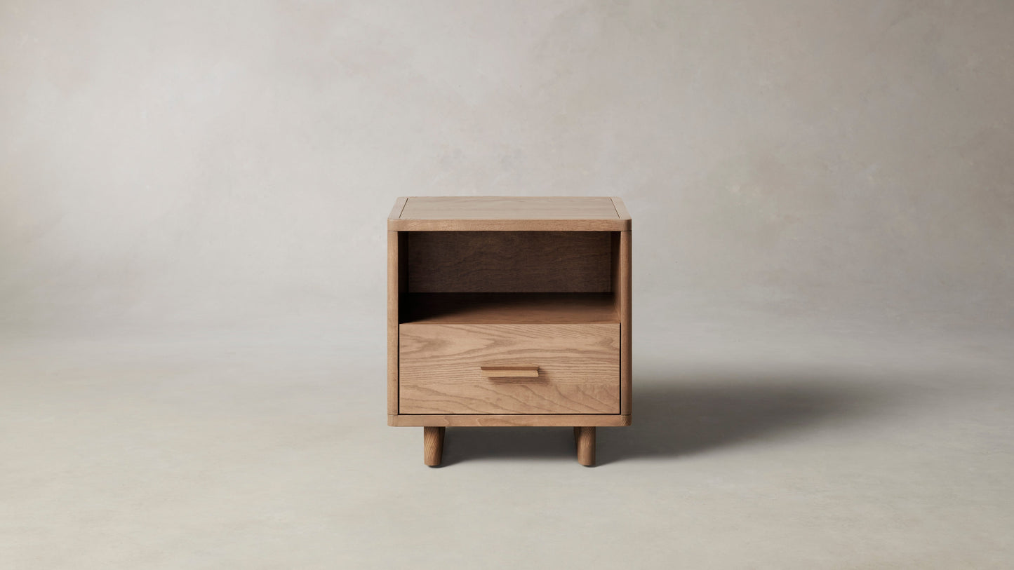 The Clinton  - None None Petite 1-Drawer Nightstand